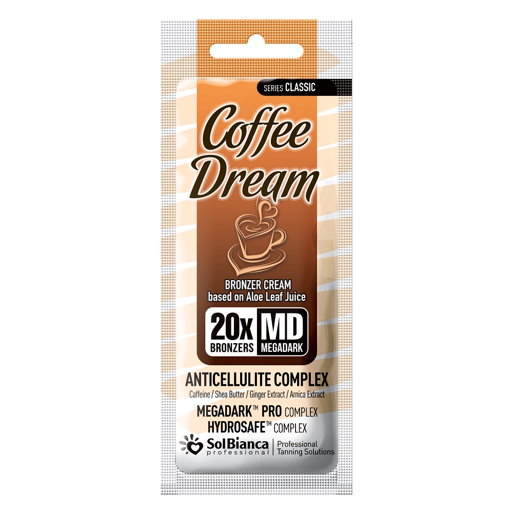 Крем для загара в солярии SolBianca “Coffee Dream” 15 мл Саше