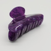 Заколка-краб фиолетовая